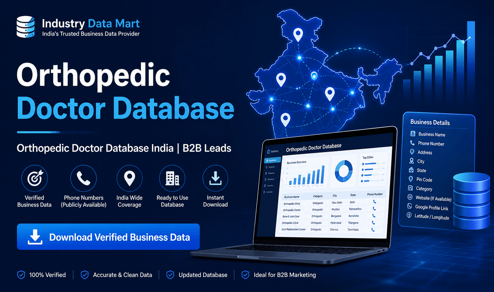 Orthopedic Doctor Database | Link Kart